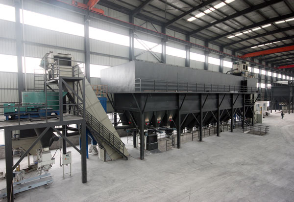 铁沟浇注料生产系统